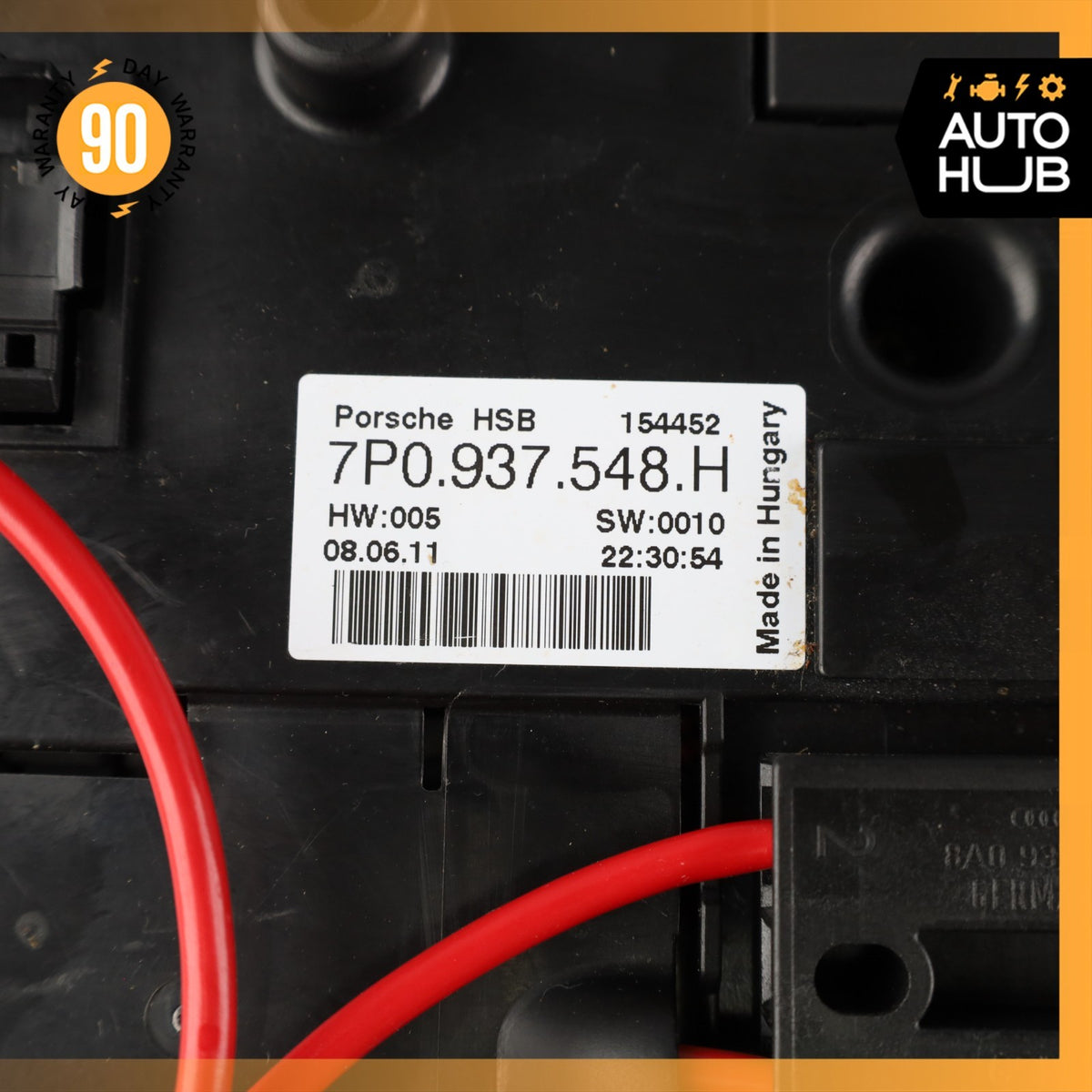 11-18 Porsche Cayenne Rear Trunk Fuse Relay Junction Box OEM - photo 11