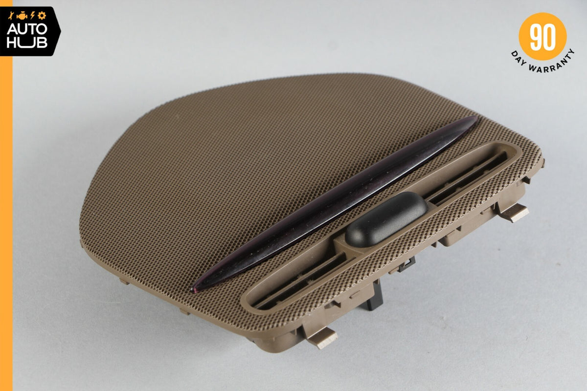 06-13 Mercedes X164 GL450 ML550 Dashboard Dash Grille Speaker Cover Brown OEM - photo 4