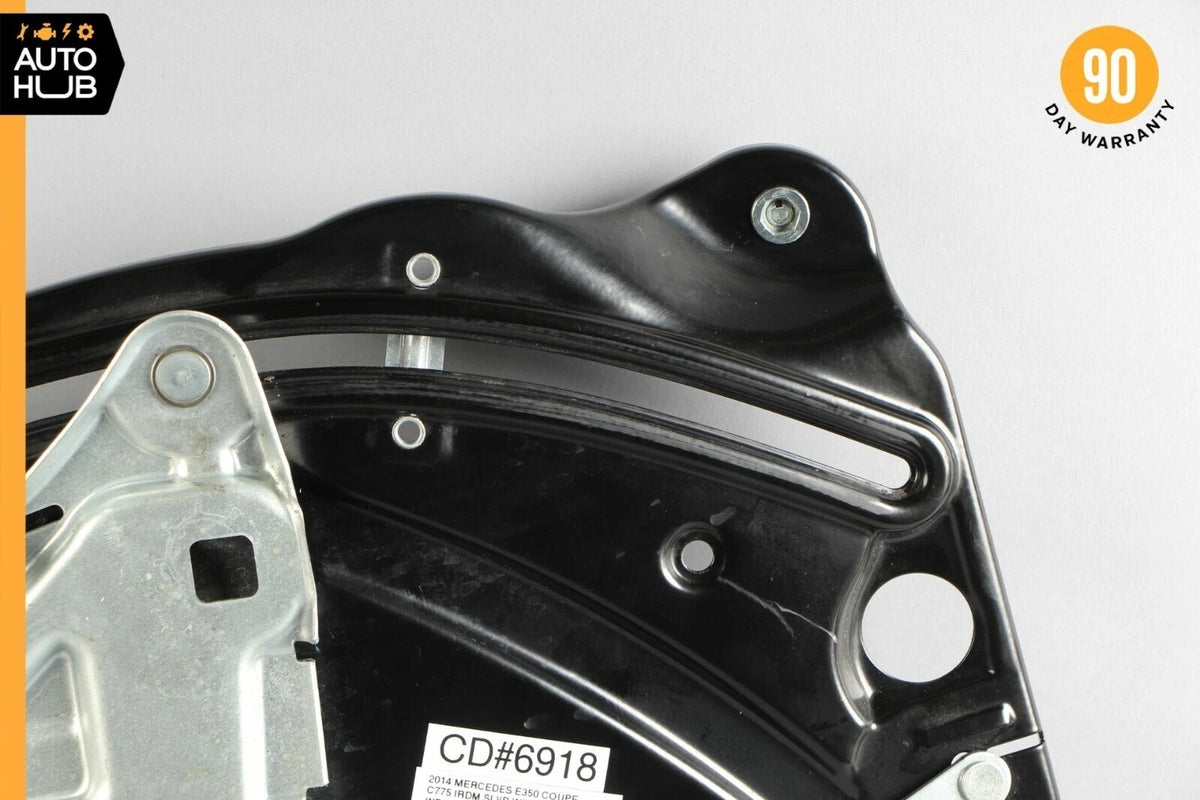 Mercedes W207 E350 E400 Coupe Rear Passenger Side Window Regulator w/Motor OEM - photo 7