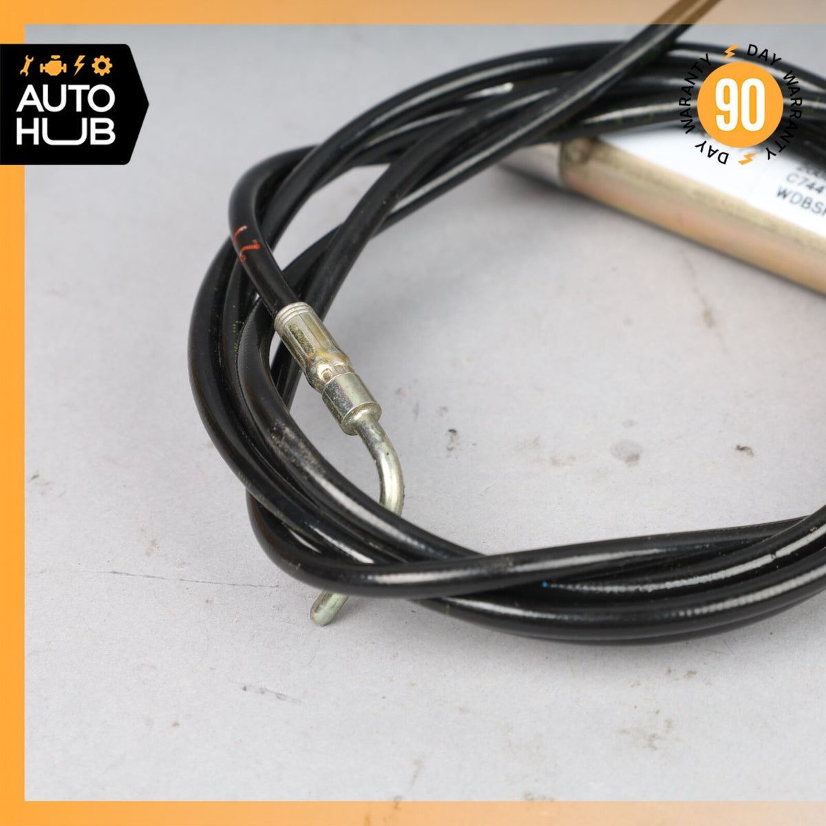 Mercedes R230 SL500 SL55 Convertible Top Left Side Load Assist Cylinder OEM - photo 9