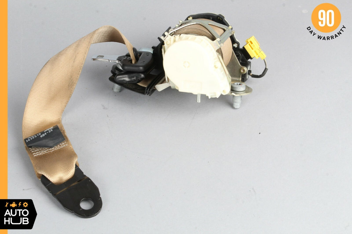 06-09 Mercedes W251 R350 R500 3nd Row Rear Left Driver Seat Belt Seatbelt OEM - photo 2