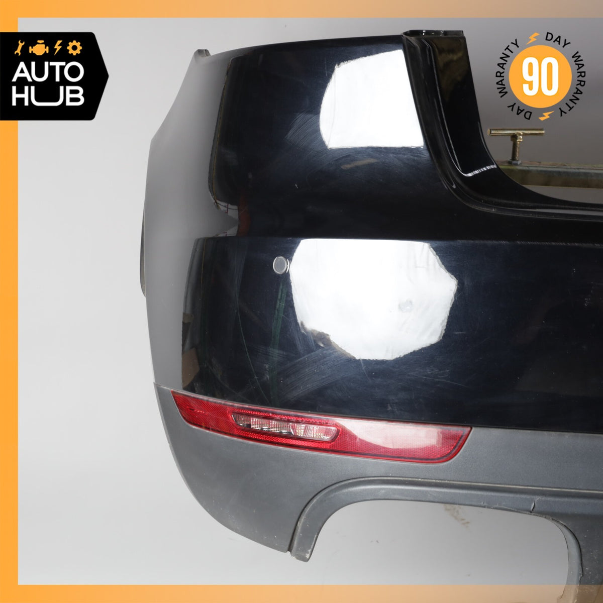 15-18 Porsche Macan S 95B Rear Bumper Cover Assembly Black OEM - photo 6
