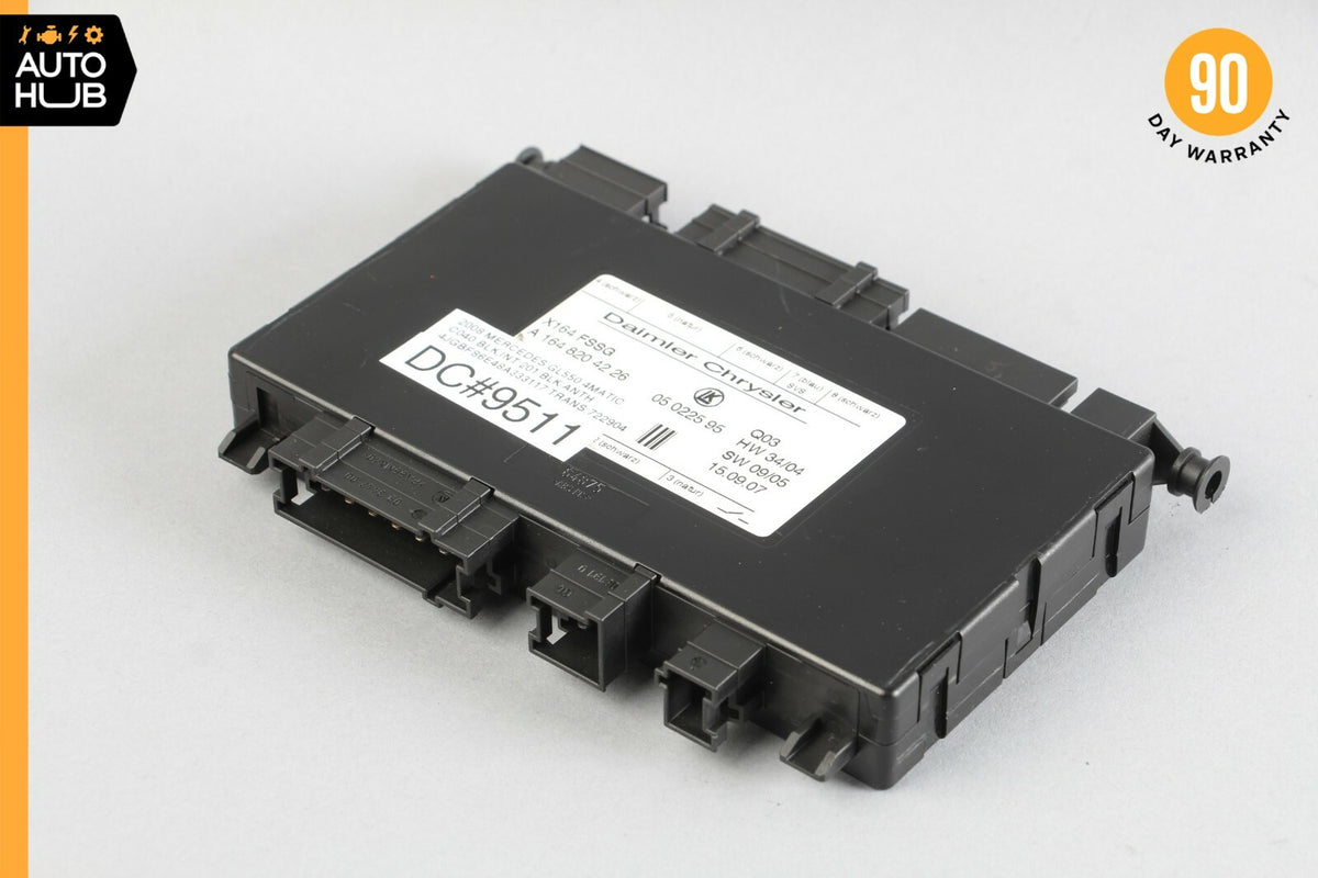 07-12 Mercedes X164 GL550 GL450 Third Seat Row Power Folding Control Module OEM - photo 2