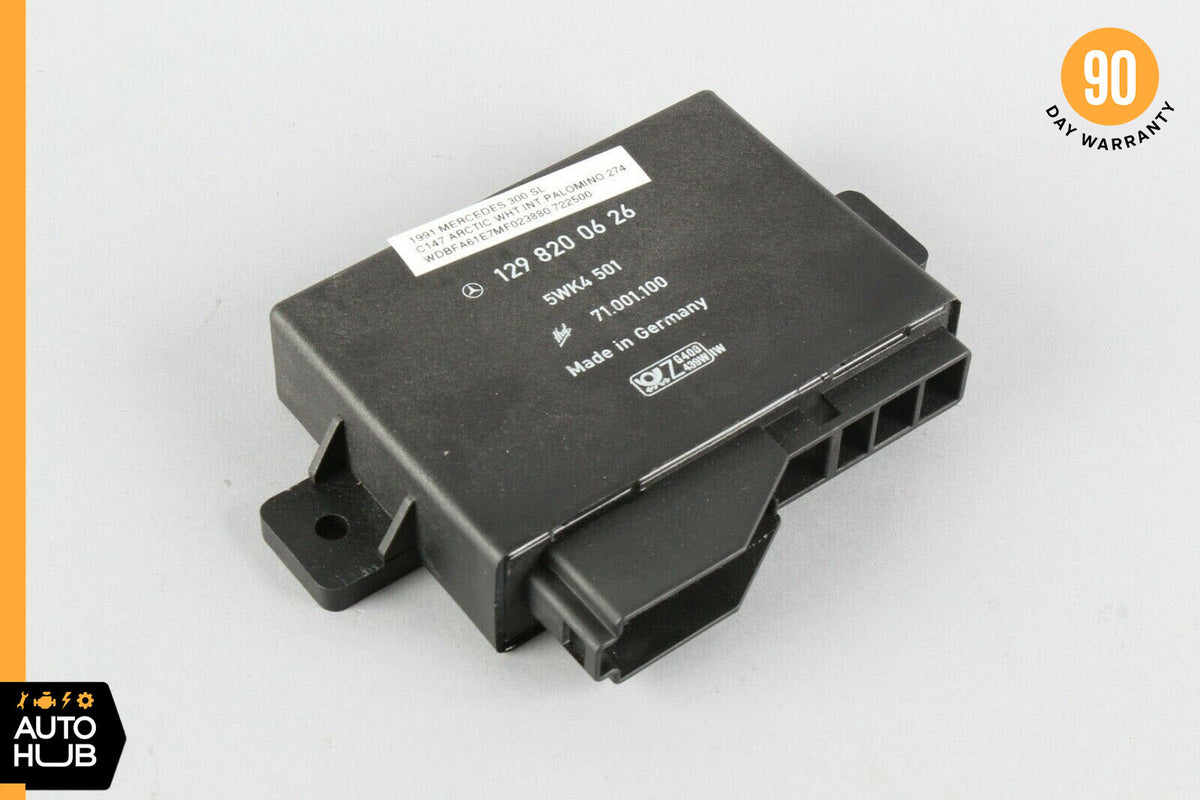 90-95 Mercedes R129 500SL 300SL SL500 Anti Theft Key Alarm Control Module OEM - photo 1