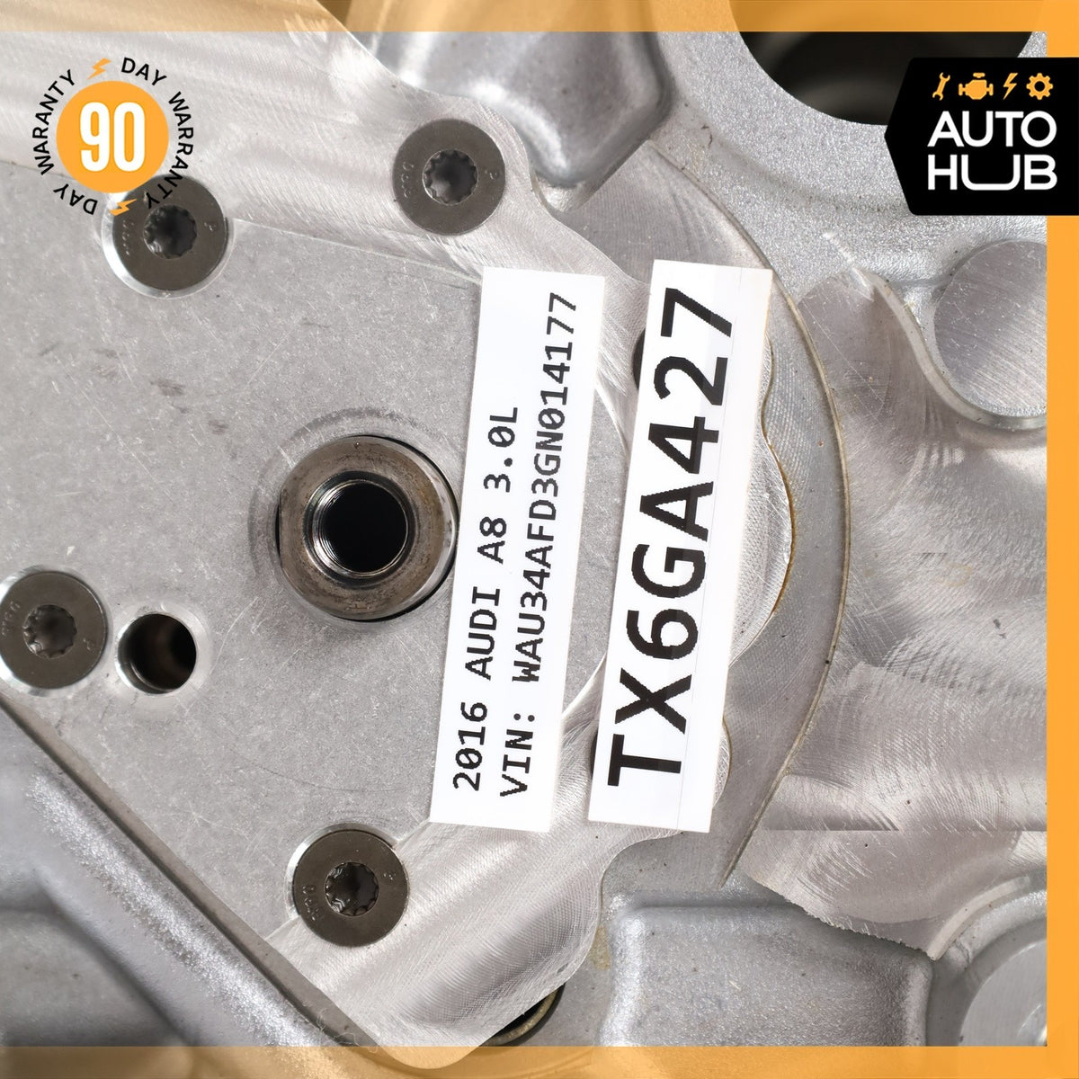 15-19 Audi D4 A8 Q7 A6 A7 3.0L V6 Engine Motor Block 06E103023CQ OEM 80k - photo 24