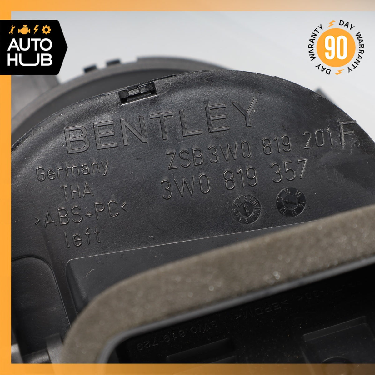 03-13 Bentley Continental  GTC GT Dash AC A/C Air Vent Grill Left Side OEM - photo 18