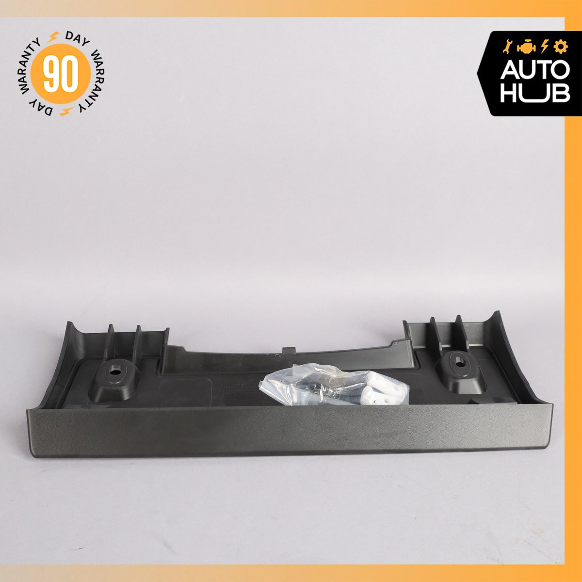 14-18 Infiniti Q50 Front Bumper License Plate Holder OEM 54k - photo 4