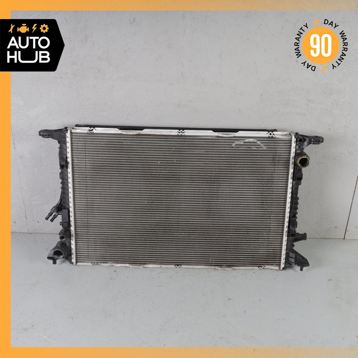 11-12 Audi D4 A8 4.2L Engine Cooling Radiator A/C Condenser Steering Cooler OEM - photo 8