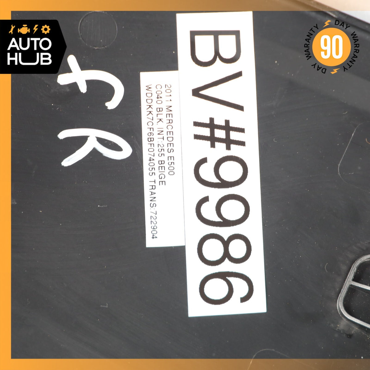 11-17 Mercedes W207 E550 E350 E400 Back Panel Seat Cover Left or Right OEM 46k - photo 19