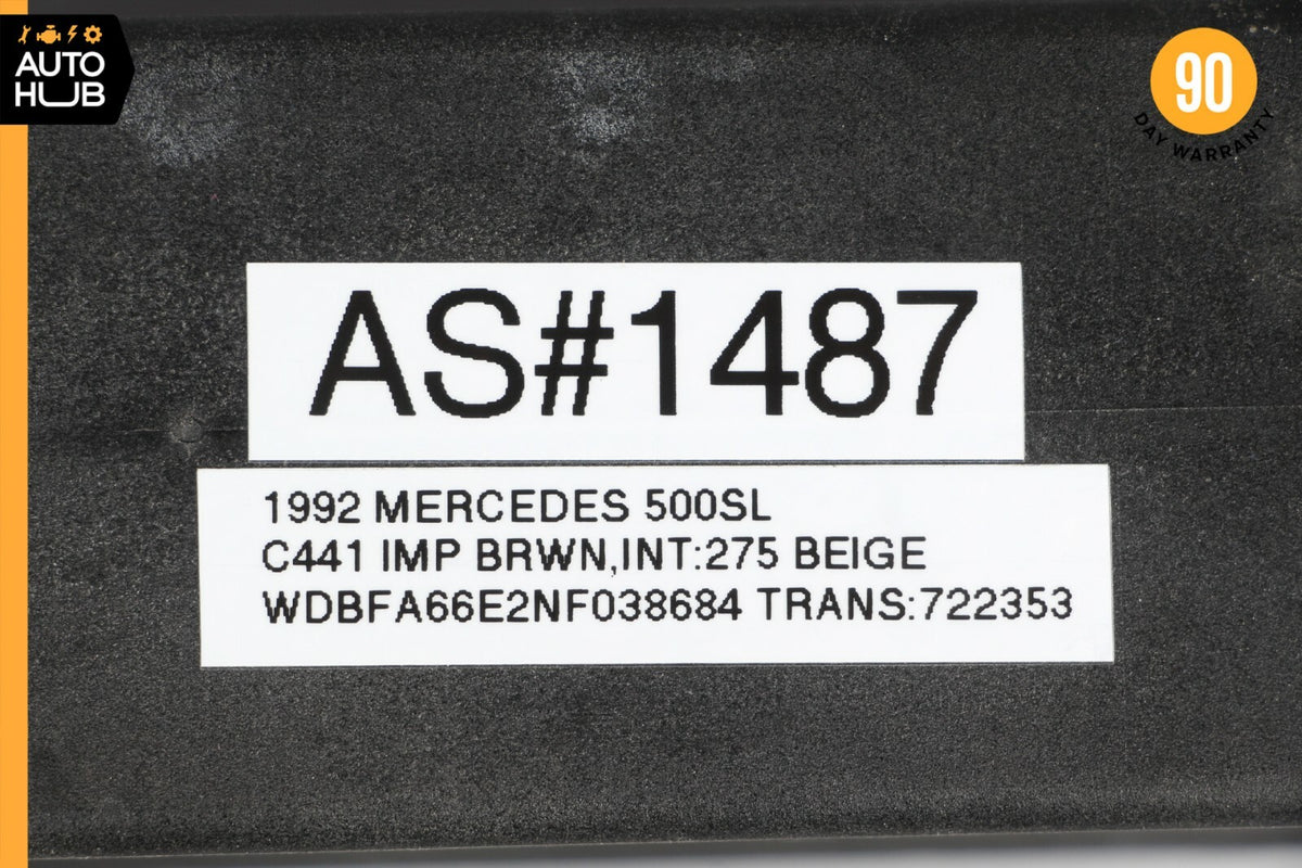 90-93 Mercedes R129 500SL 300SL ABS Anti Lock Control Module Unit 0075459332 OEM - photo 12