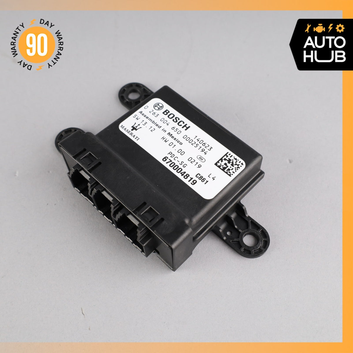 14-16 Maserati Quattroporte M156 Ghibli Park Parking Assist Control Module OEM - photo 2