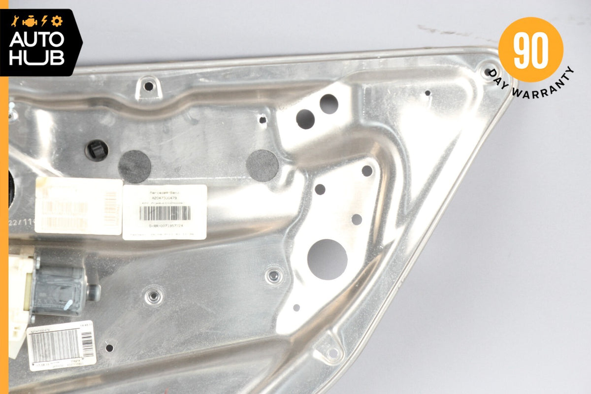08-16 Mercedes W204 C350 C250 E400 Rear Right Side Door Window Regulator OEM - photo 3