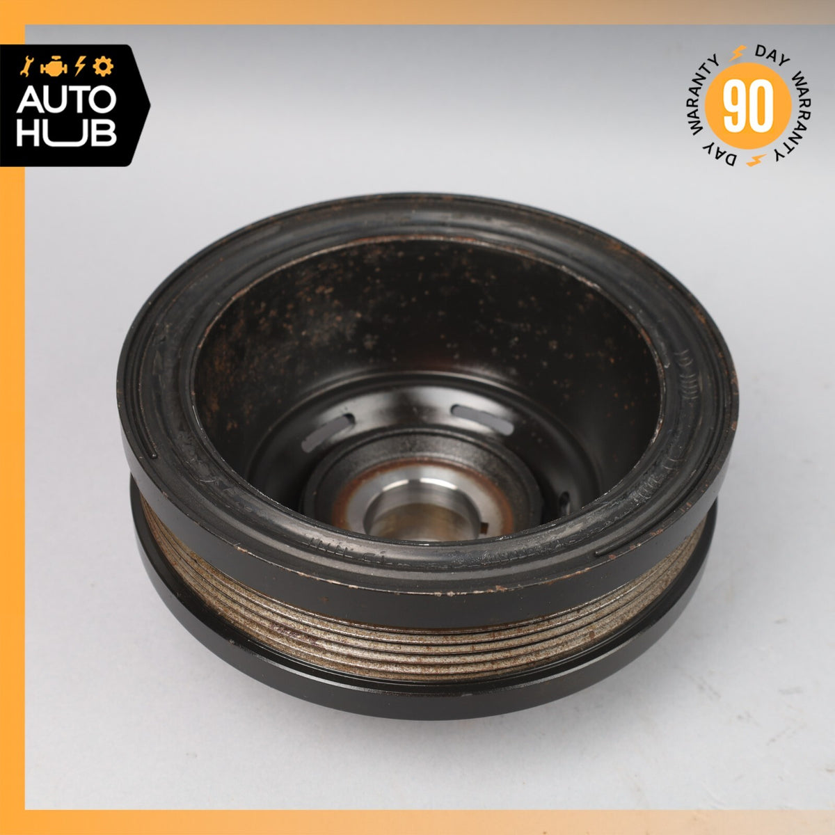Mercedes W205 C43 AMG Engine Crankshaft Pulley Vibration Damper OEM - photo 10