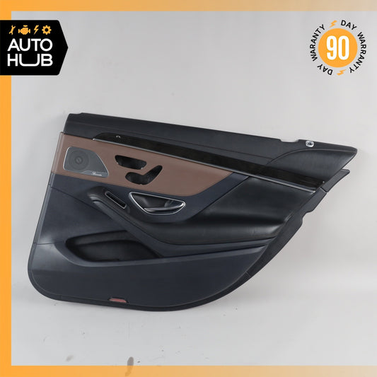 14-17 Mercedes W222 S550 S550e Rear Right Passenger Side Door Panel OEM - photo 1