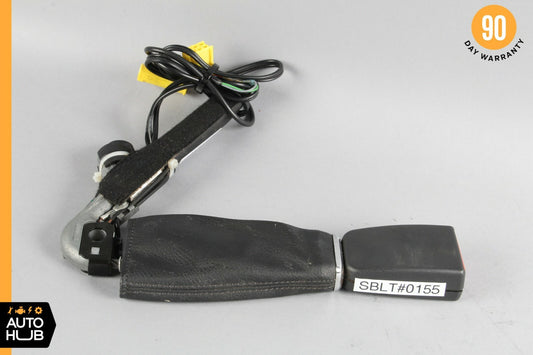03-06 Mercedes W220 S500 S55 AMG Front Right Seat Belt Buckle Seatbelt Black OEM - photo 1