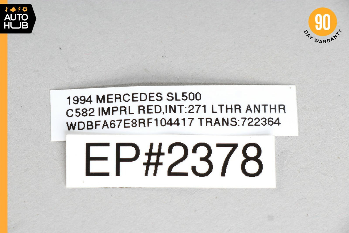 90-02 Mercedes R129 SL500 SL320 Steering Column Tilt Adjust Control Switch OEM - photo 11