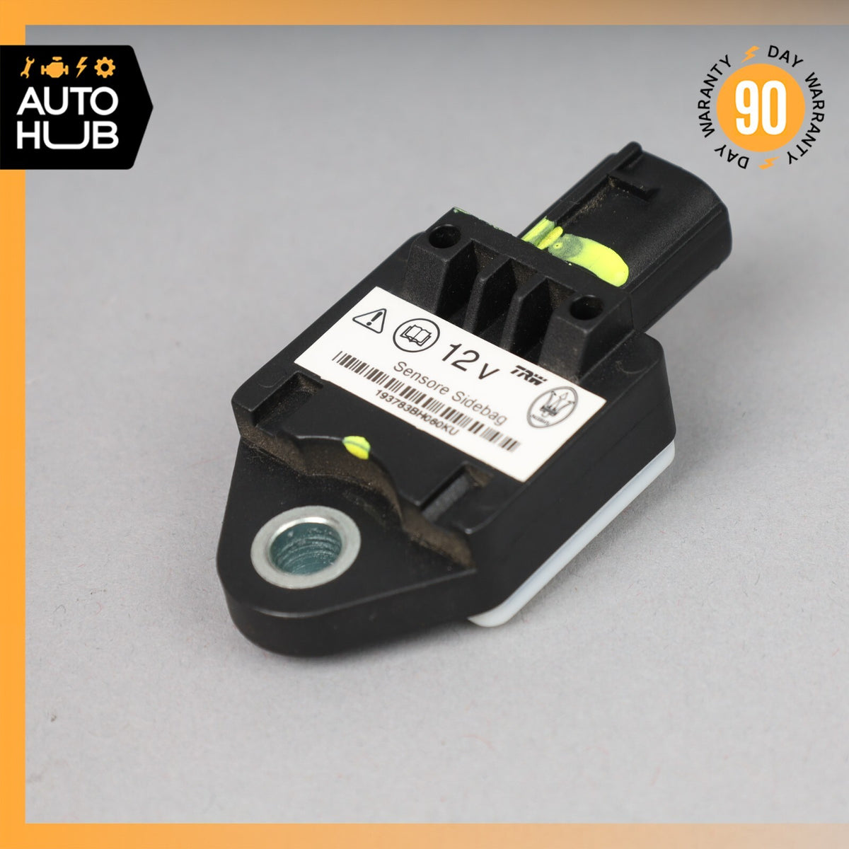 03-13 Maserati Quattroporte M139 Airbag Crash Impact Sensor SRS 193783 OEM - photo 5