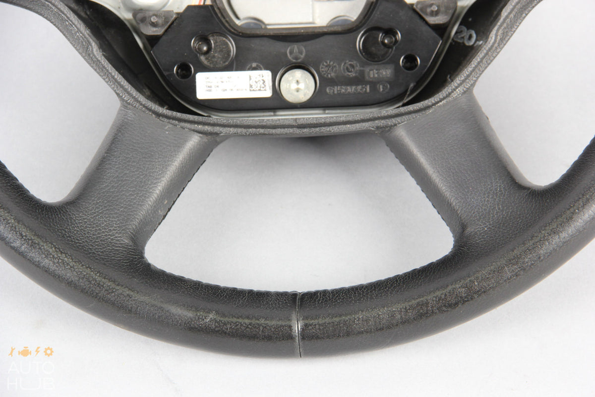 07-10 Mercedes W216 CL550 S550 Steering Wheel With Paddle Shifters Black OEM - photo 5