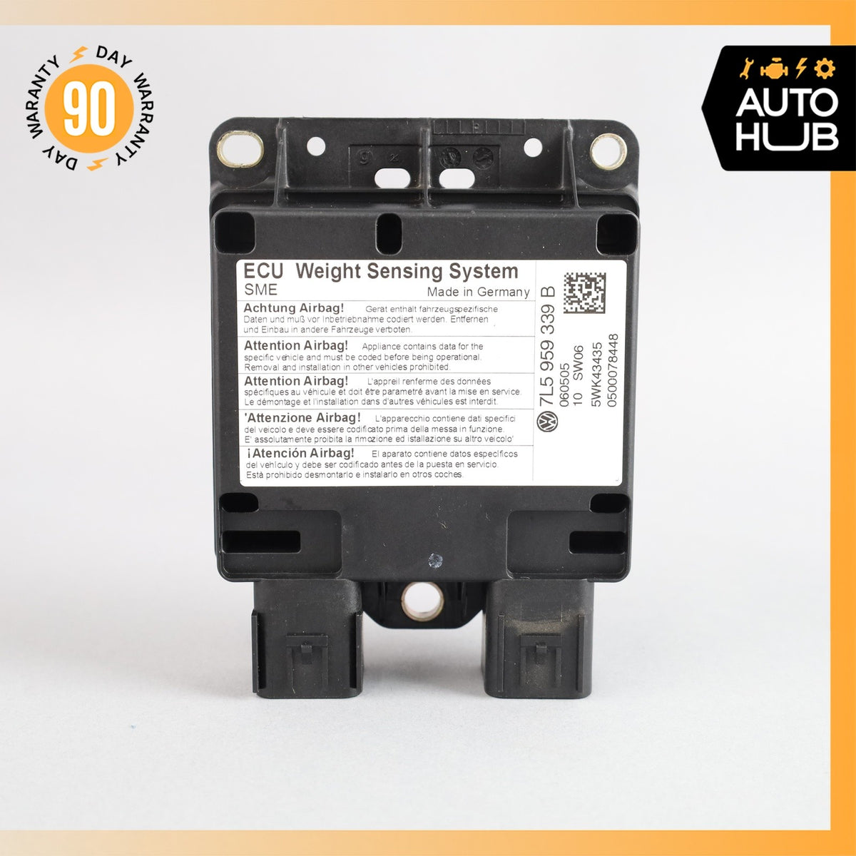 Porsche Cayenne 955 Weight Sensor Control Module Unit 7L5959339B OEM - photo 8