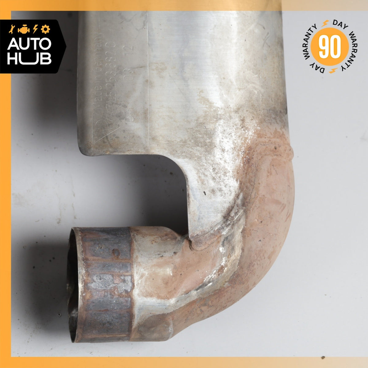 04-10 Porsche Cayenne 955 Rear Left & Right Exhaust Muffler Tip Set OEM - photo 14