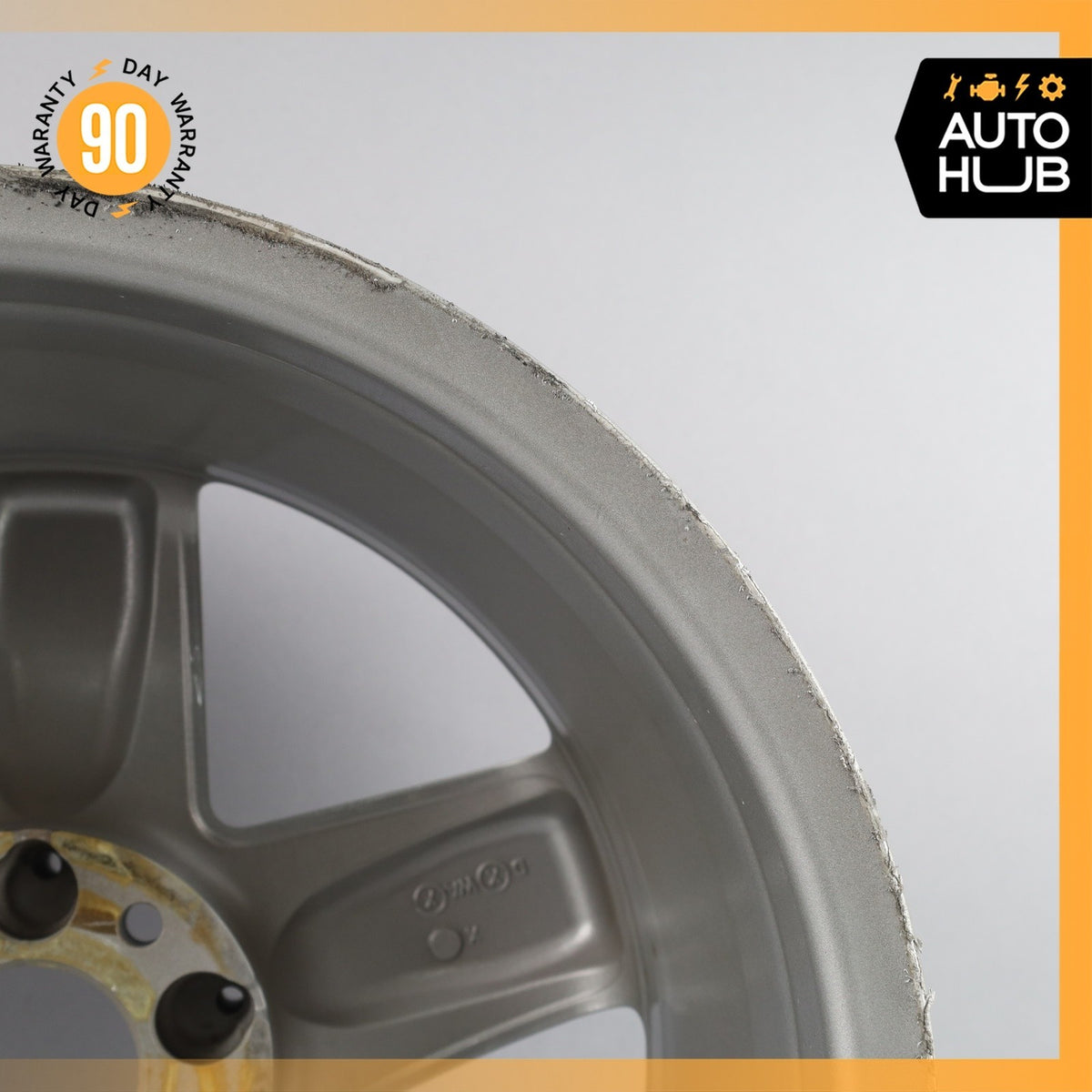 Mercedes R171 SLK350 SLK280 7.5 x 17 17" Wheel Rim Silver 1714010502 OEM - photo 10