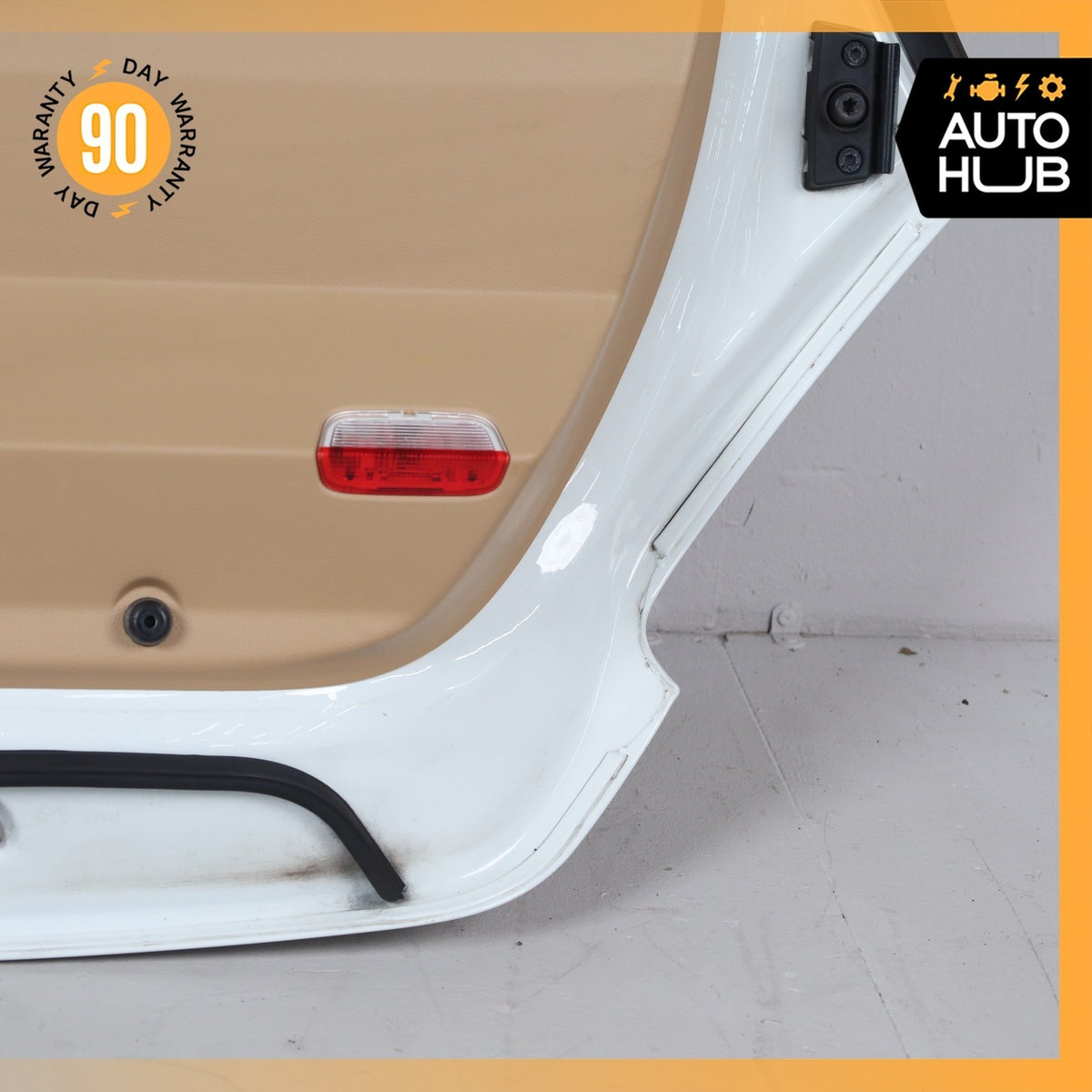 14-16 Porsche Panamera 970 Trunk Lid Liftgate Tailgate Hatch Shell White OEM - photo 21