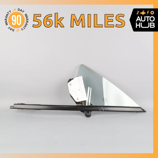 03-17 Bentley Continental GT Front Left Side Door Vent Window Glass OEM 56k - photo 1
