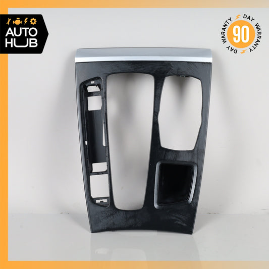 14-18 BMW F15 X5 Center Console Shifter Cover Panel Trim Bezel OEM - photo 1
