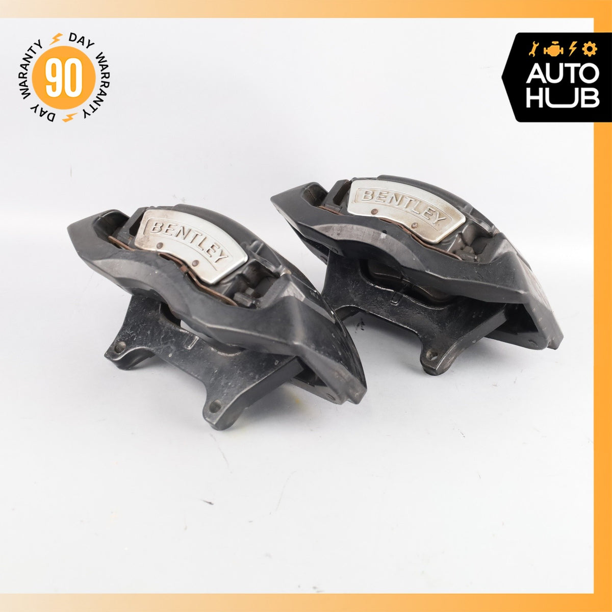 03-13 Bentley Continental Flying Spur Front Brake Calipers Left & Right Set OEM - photo 2