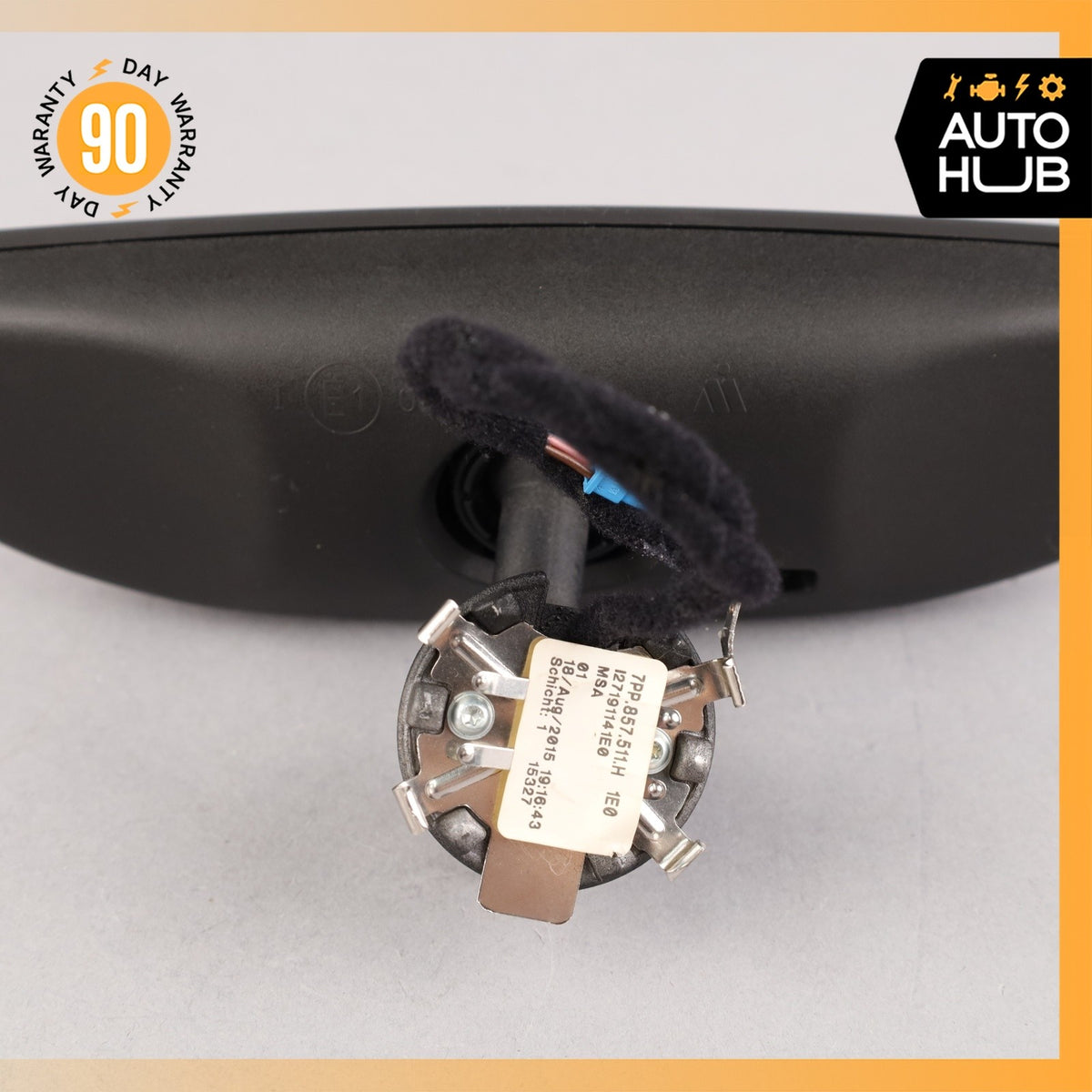 10-16 Porsche Macan Cayenne Panamera Interior Rear View Mirror Black OEM - photo 9