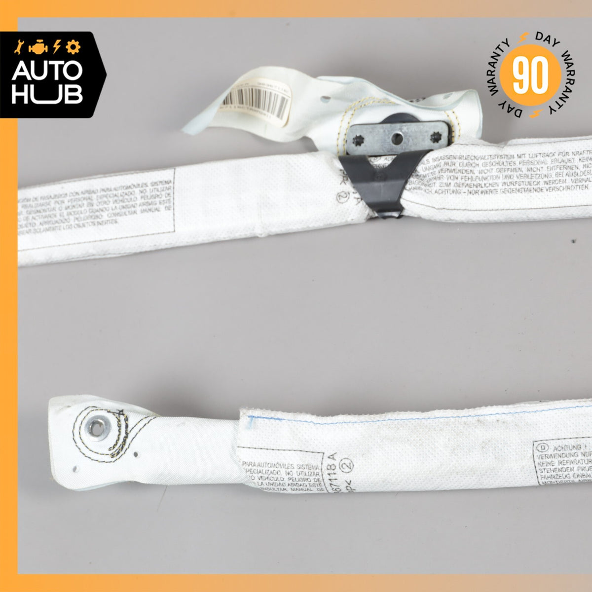06-13 Bentley Continental Flying Spur Roof Curtain Air Bag Left Side OEM - photo 13