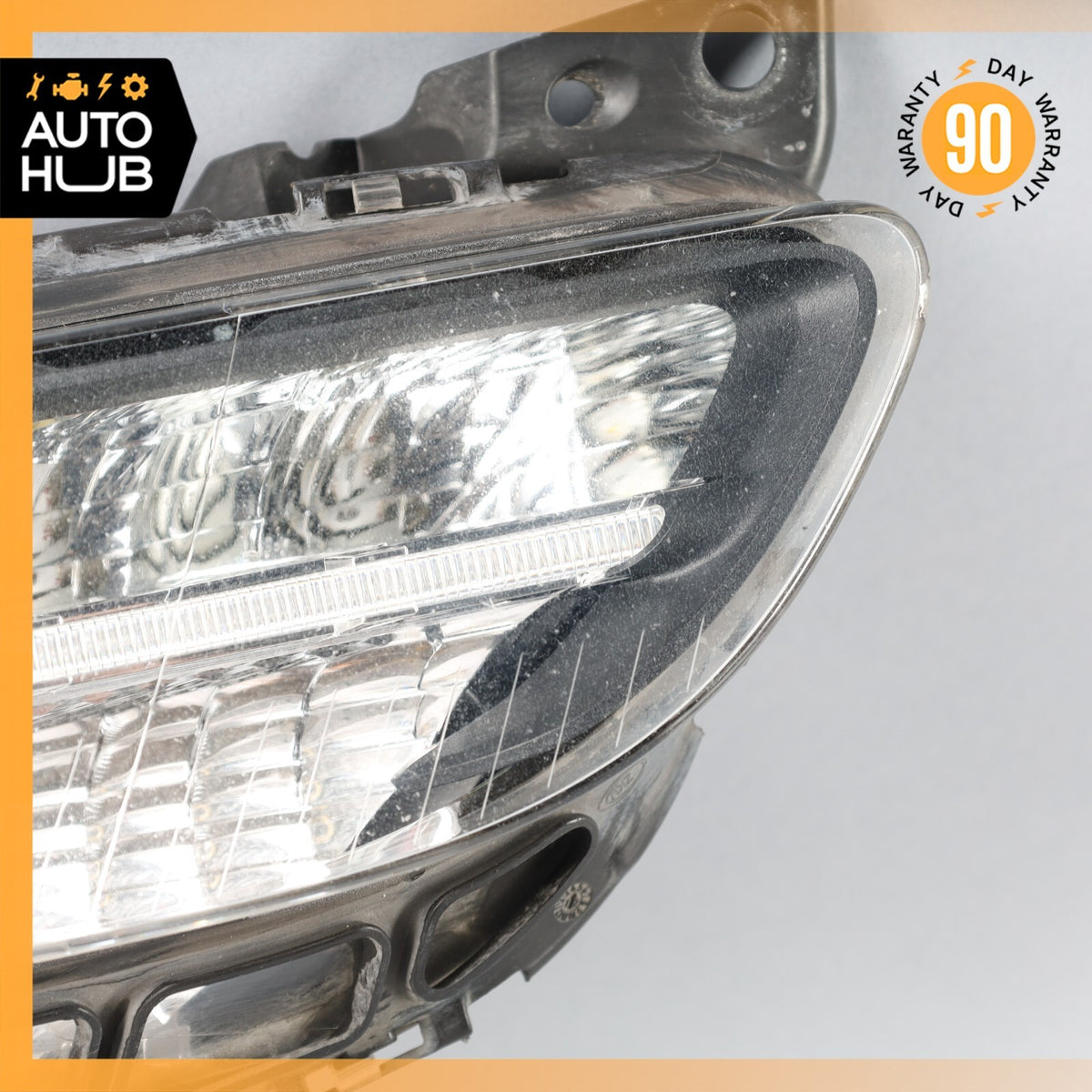 Porsche Panamera 970 Left Driver Side DRL Daytime Running Light Fog Lamp OEM 89k - photo 6