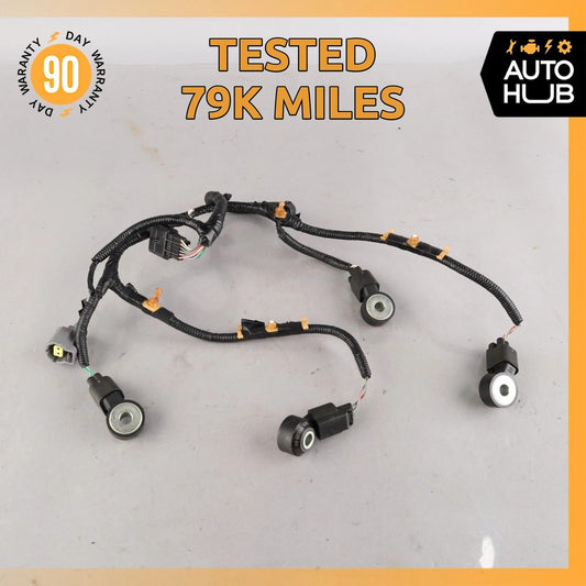 Jaguar X152 F-Type R 5.0L V8 Engine Knock Sensor Set 1N1A12A699AA OEM 79k - photo 1