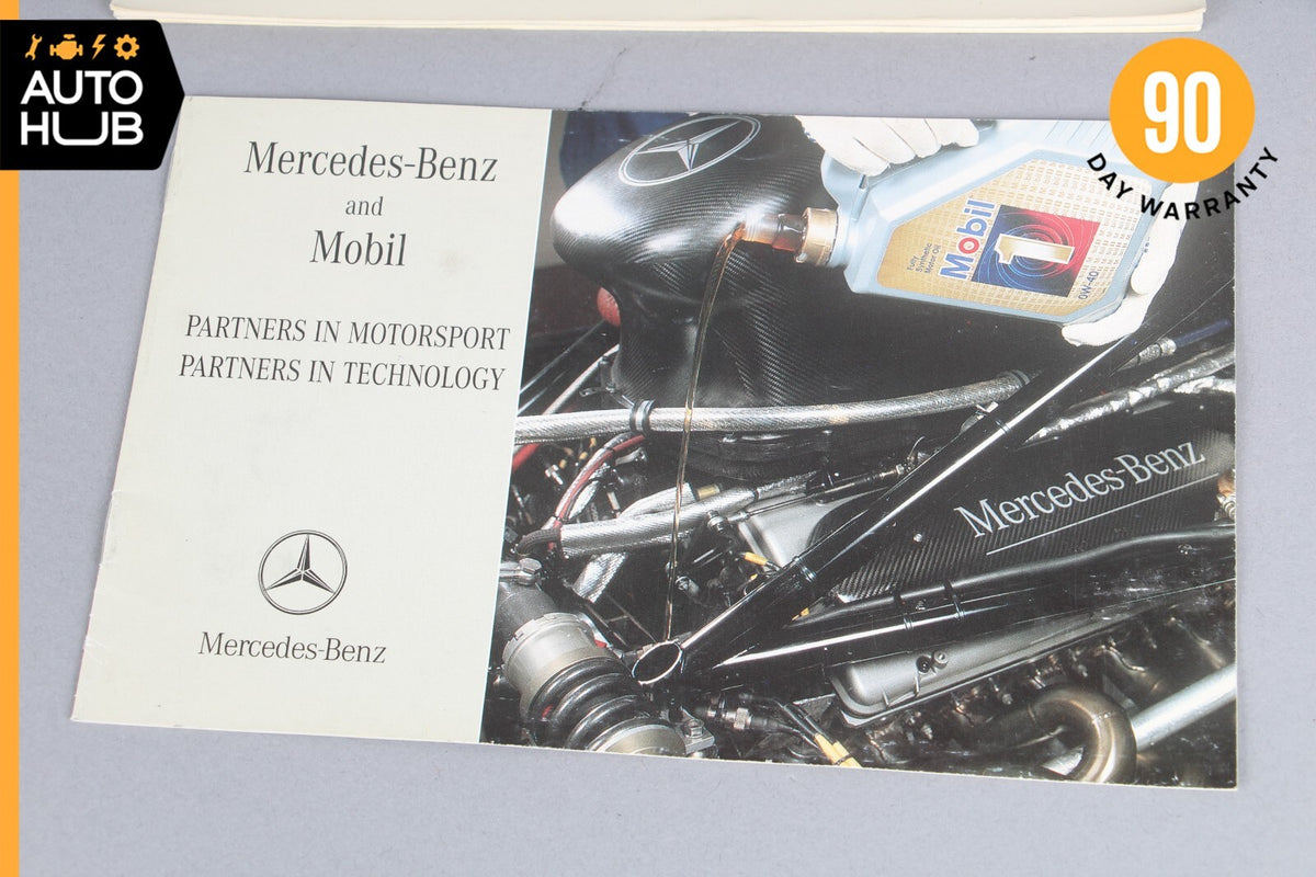 2001 Mercedes-Benz W220 S430 Owner's Operator's Manual Book OEM - photo 6