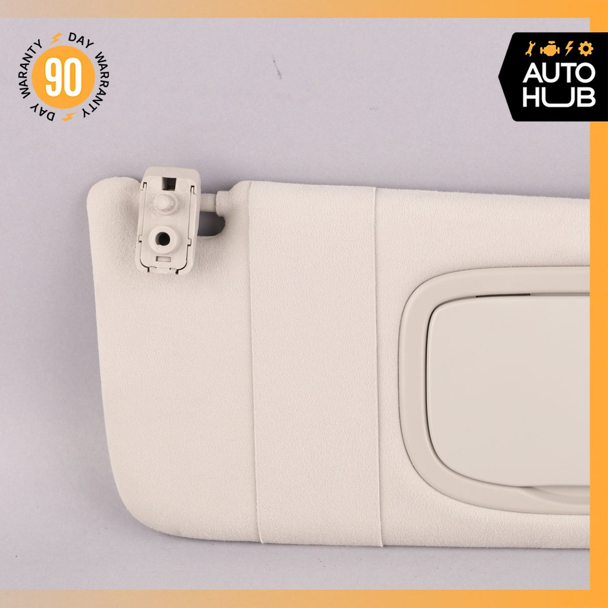 14-17 Maserati Quattroporte M156 Ghibli M157 Right Sun Visor Shade Gray OEM 46k - photo 3