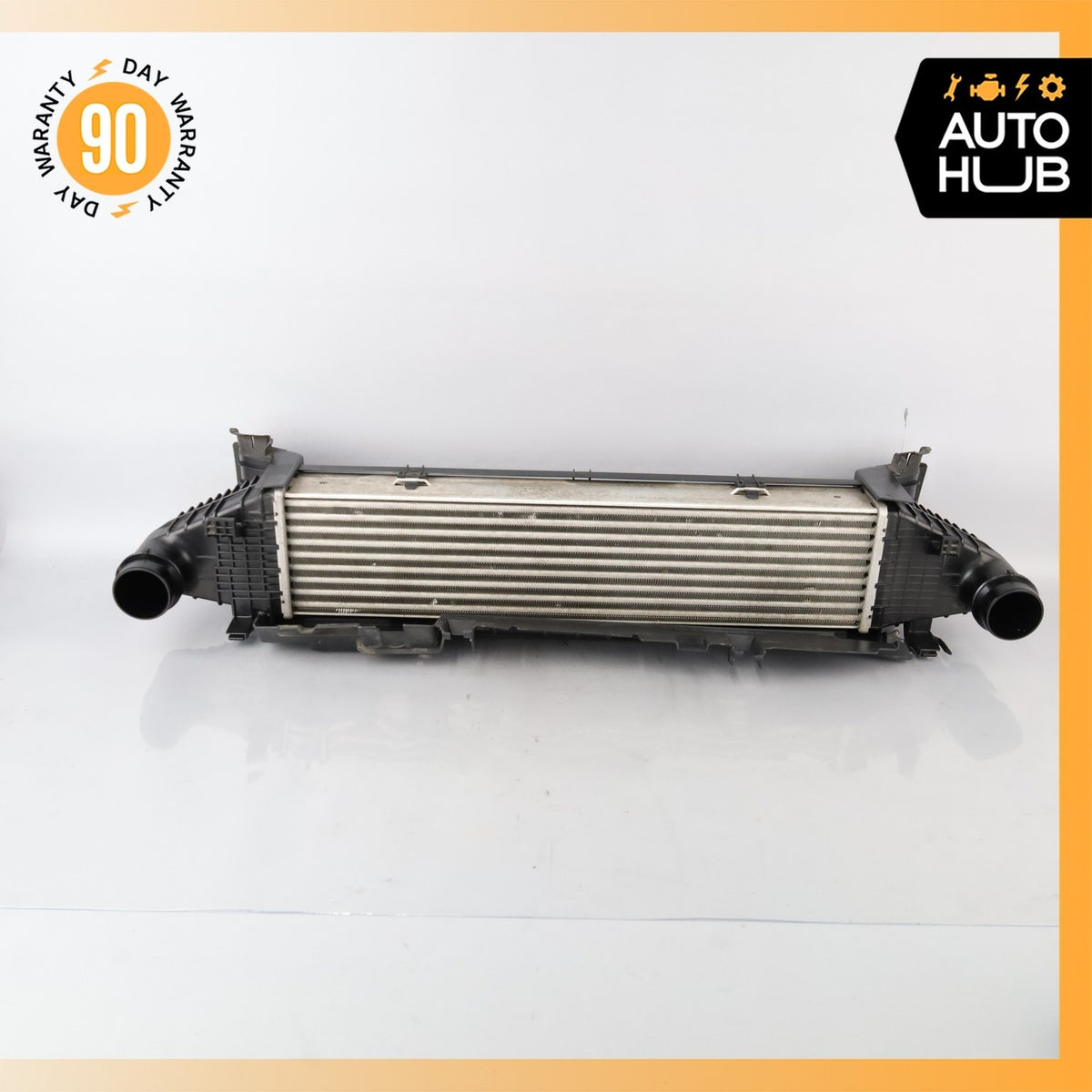 12-15 Mercedes R172 SLK250 M271 Intercooler Air Cooler Radiator w/ Air Duct OEM - photo 2