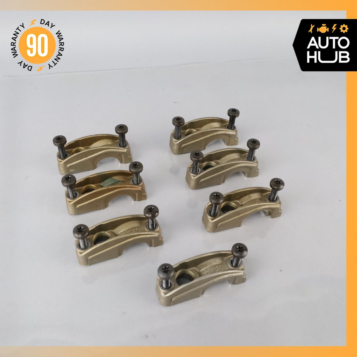92-02 Mercedes W140 CL600 Cylinder Head Camshaft Holder Set of 7 OEM 63k - photo 2