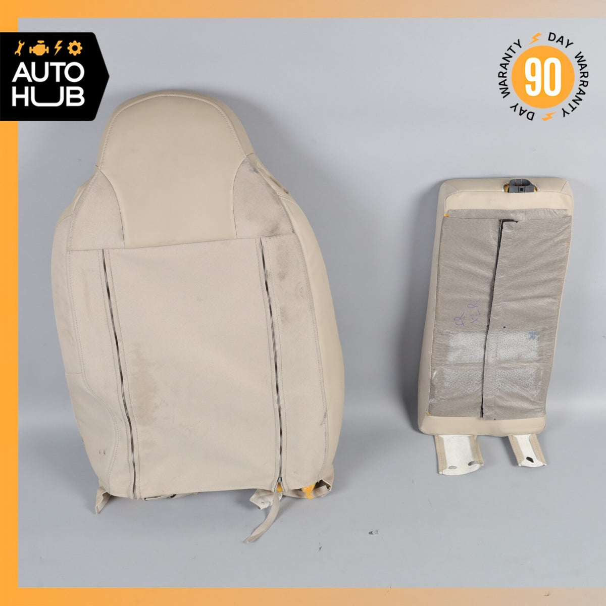 04-06 Cadillac XLR Right Passenger Side Top Upper Seat Cushion Beige OEM - photo 14