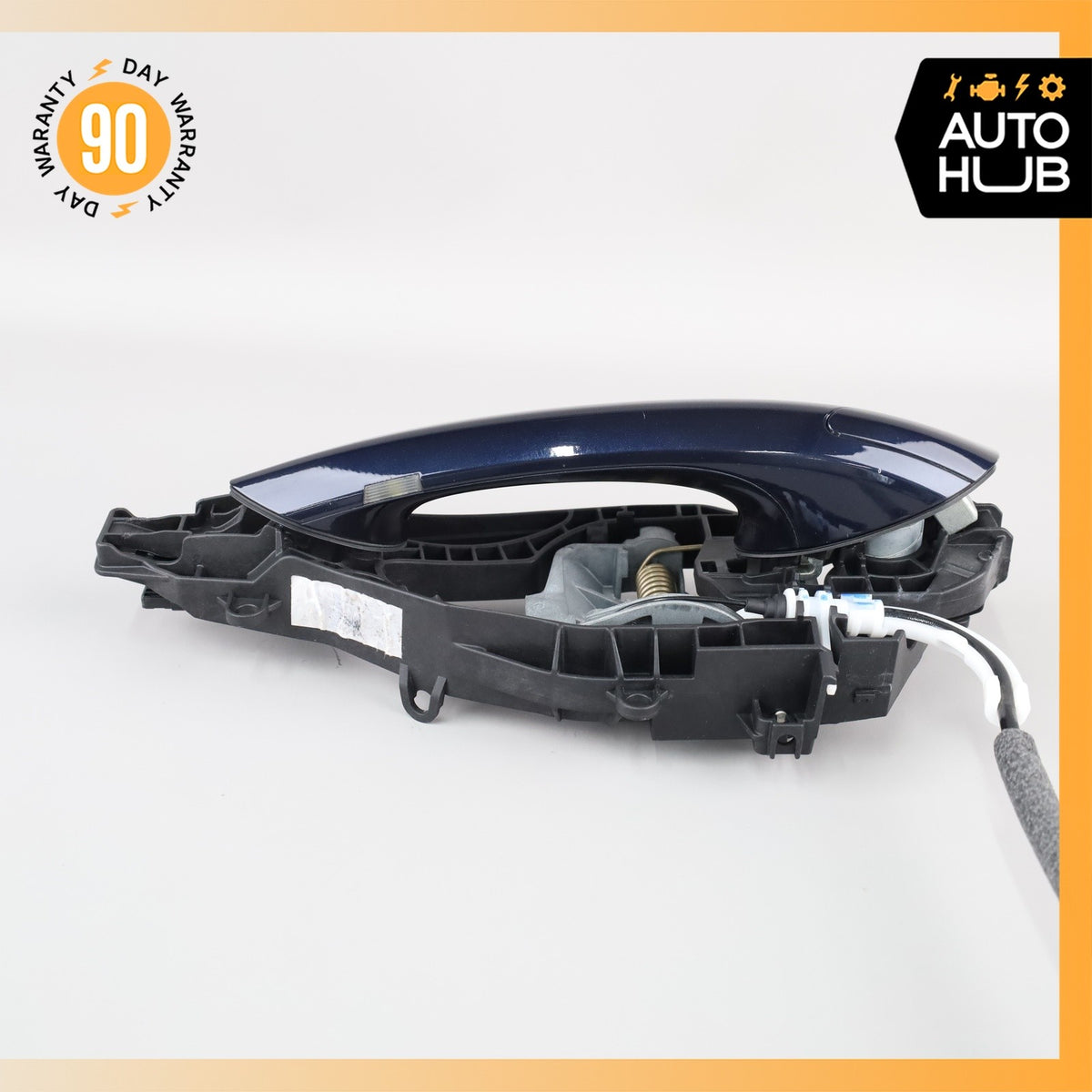 BMW G12 740Li Front Left Exterior Door Handle w/ Keyless Go Blue OEM - photo 11