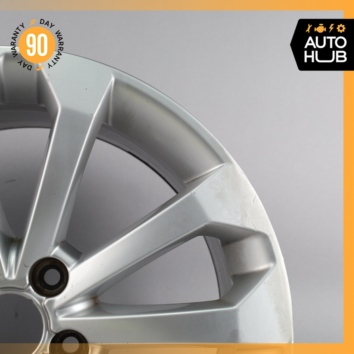 Audi 8R Q5 8 x 18 18" Factory Wheel Rim Silver 8R0601025BM OEM - photo 3