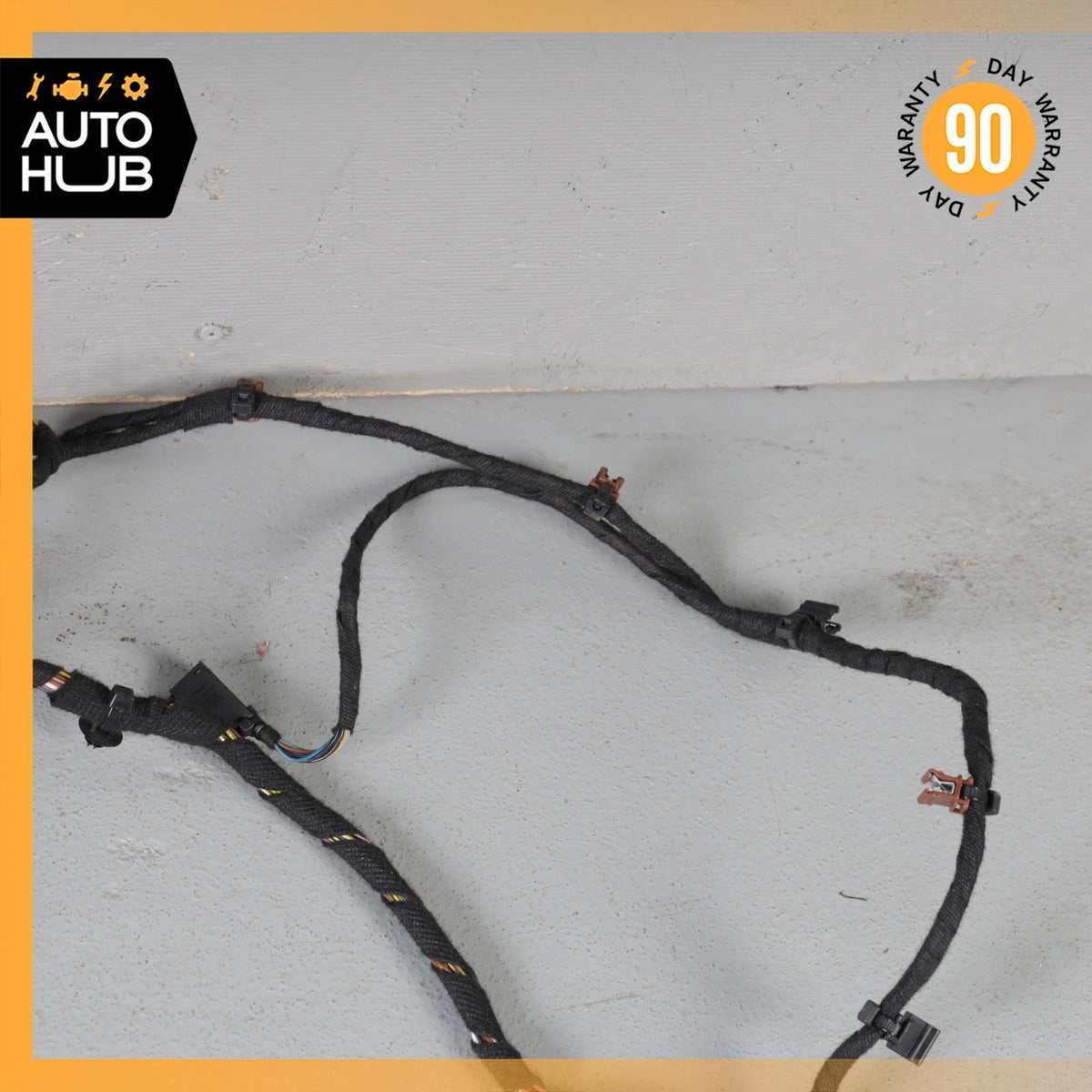 04-07 Bentley Continental GTC GT Dashboard Intrument Cluster Wiring Harness OEM - photo 9