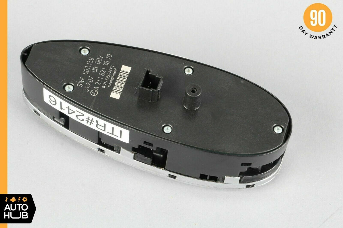 03-11 Mercedes W211 E350 E320 E55 AMG Master Window Switch Front Left Side OEM - photo 6