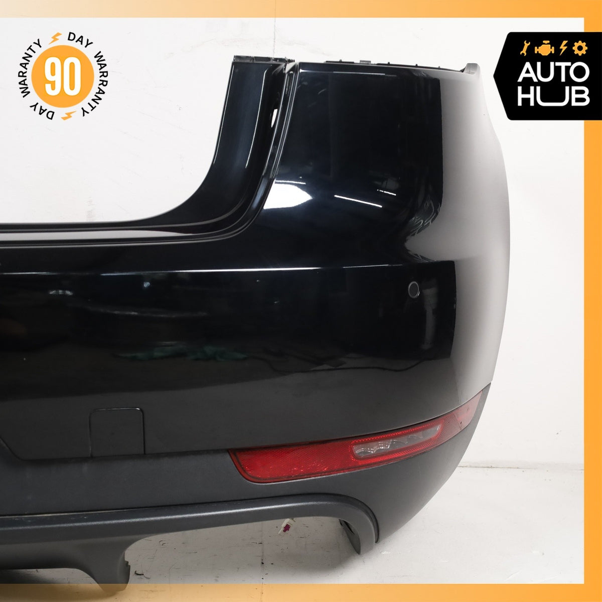 15-18 Porsche Macan 95B Rear Bumper Cover Assembly Black OEM 74k - photo 8