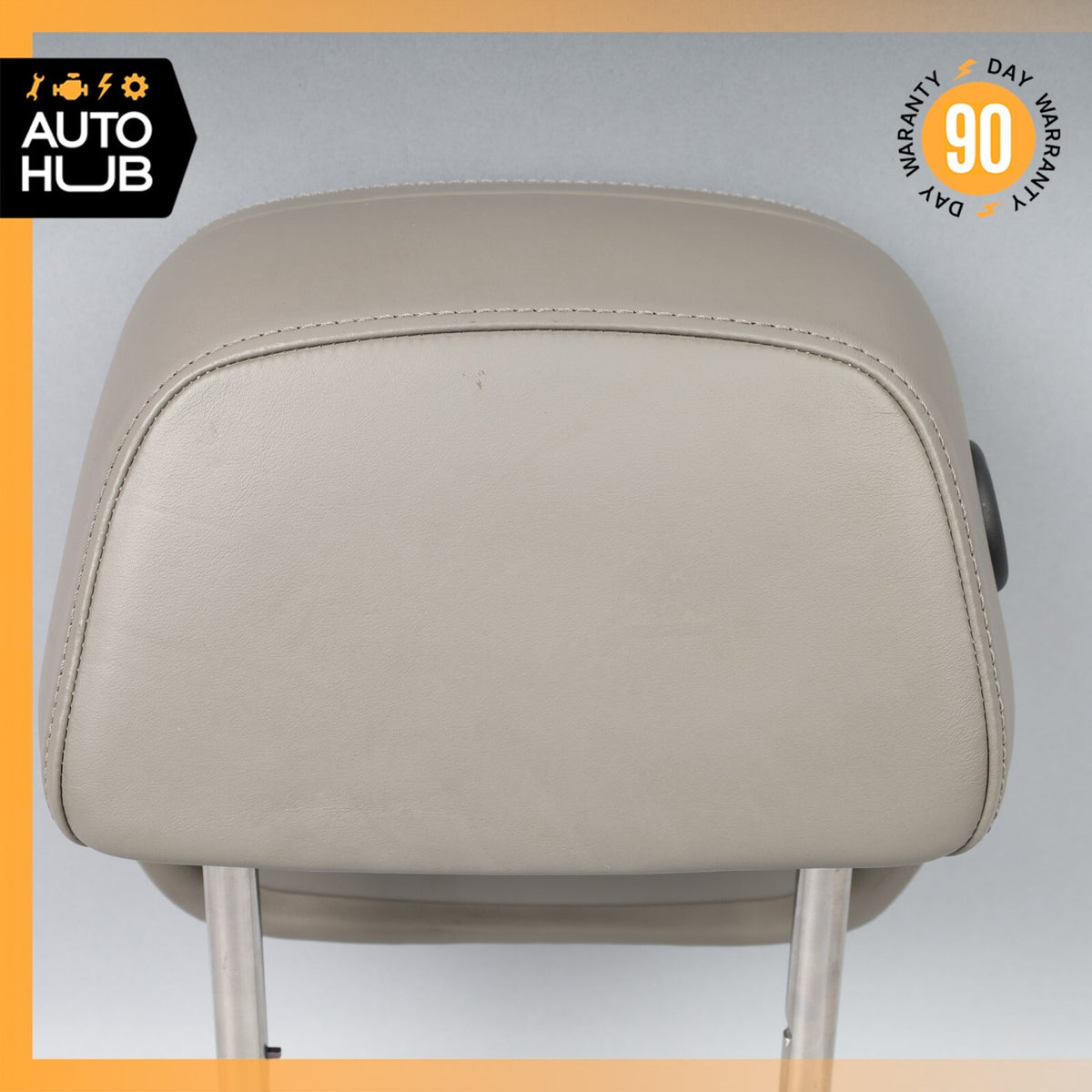 11-18 Porsche Cayenne 958 S Rear Right Passenger Headrest Head Rest Gray OEM - photo 7