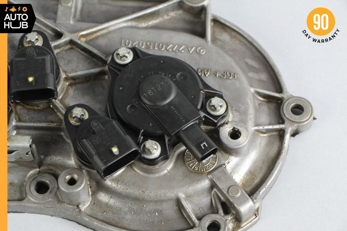 Mercedes W221 S550 E350 Front Left Side Engine Timing Chain Cover Plate OEM - photo 2