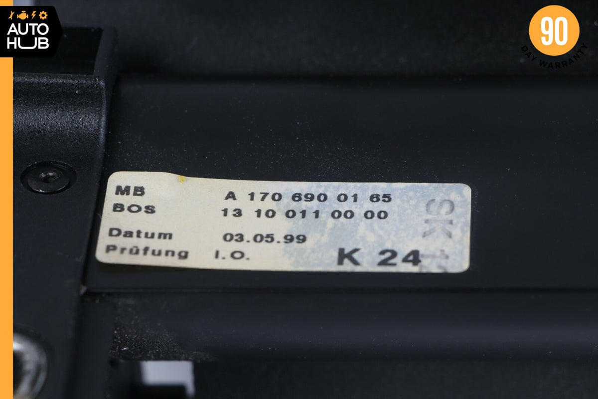 97-04 Mercedes R170 SLK230 SLK320 Convertible Rear Cargo Cover 1706900165 OEM - photo 11