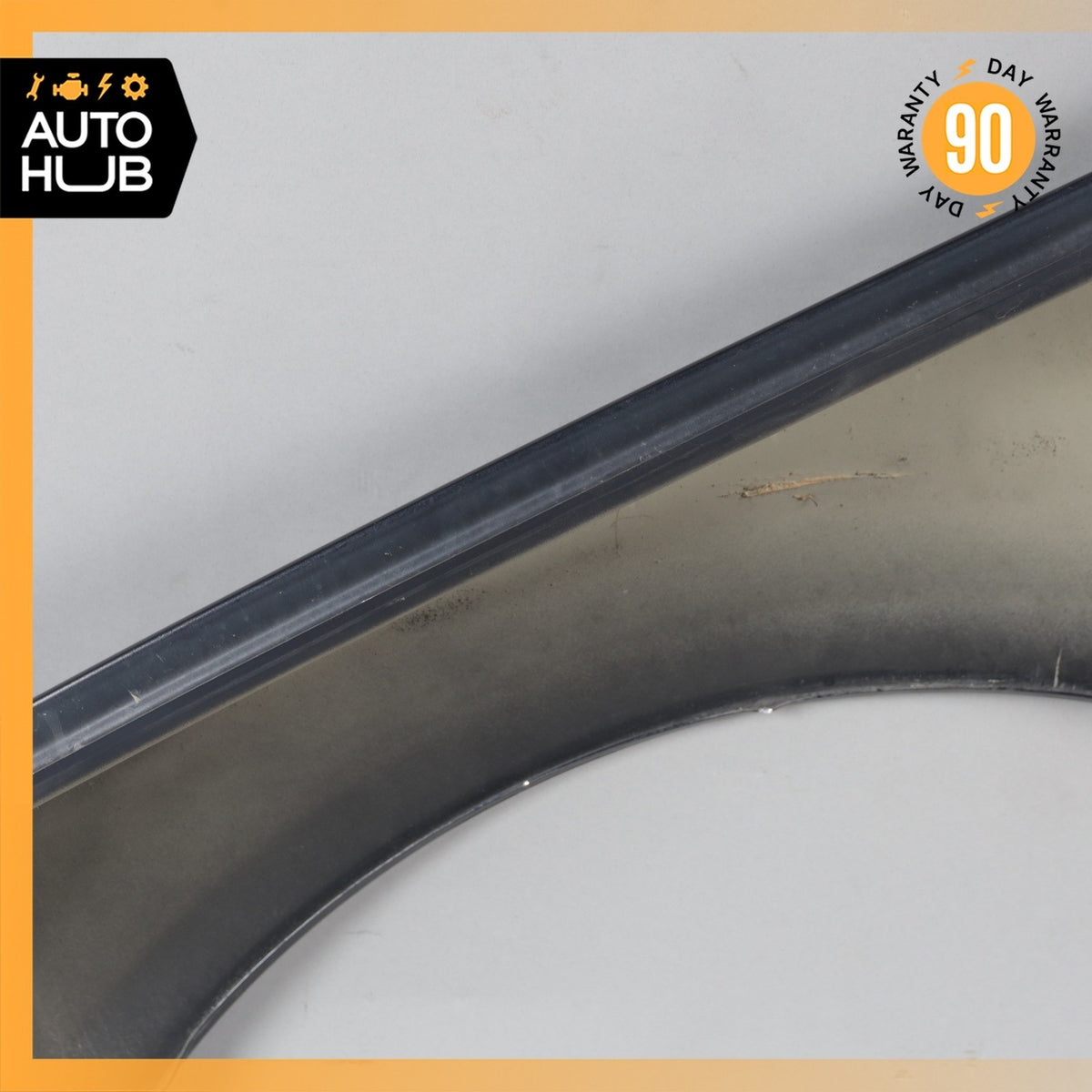 04-10 BMW E60 550i 528i Front Right Passenger Side Fender Panel Black OEM - photo 18