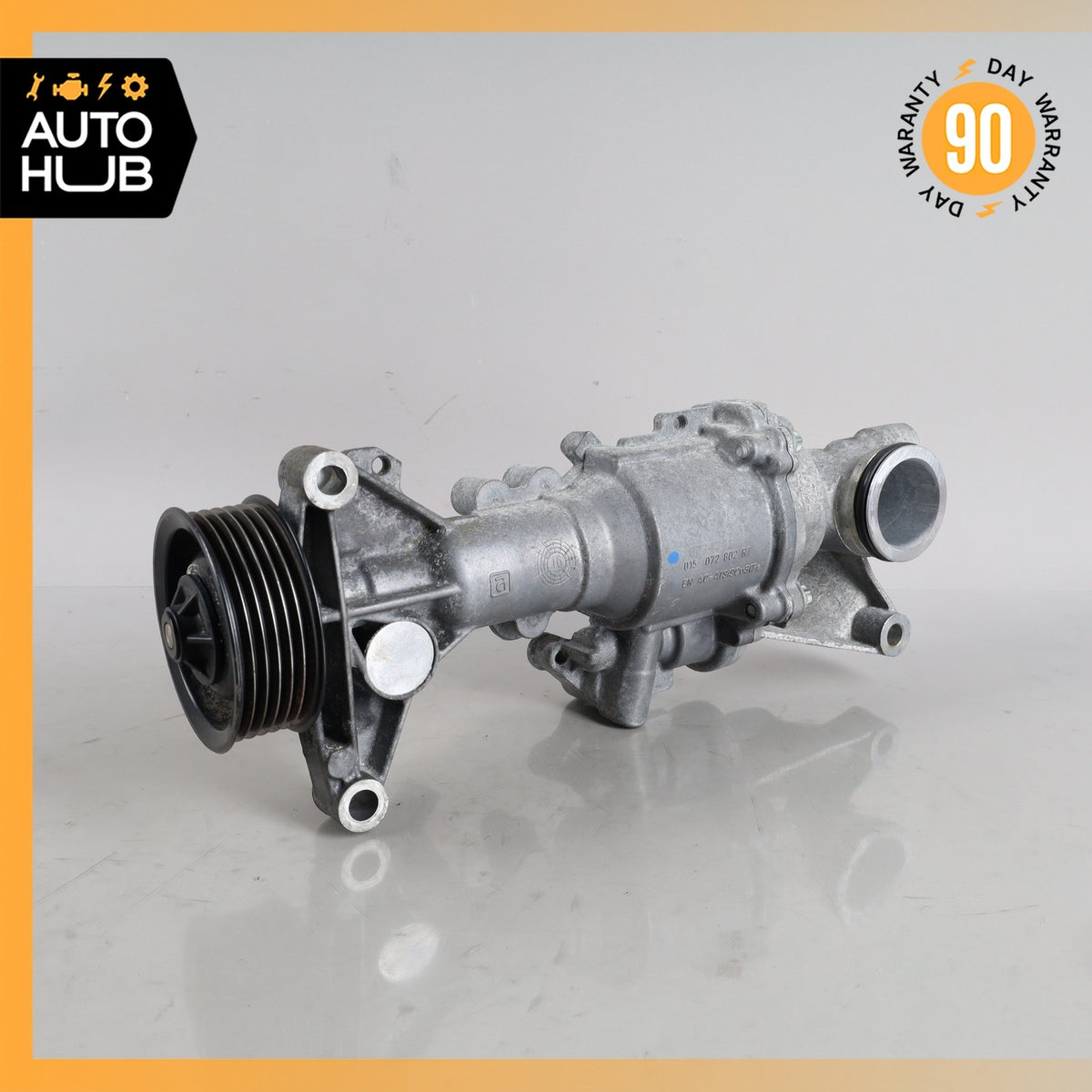 16-23 Mercedes W205 C300 GLC300 M274 Engine Water Coolant Pump OEM 70k - photo 2