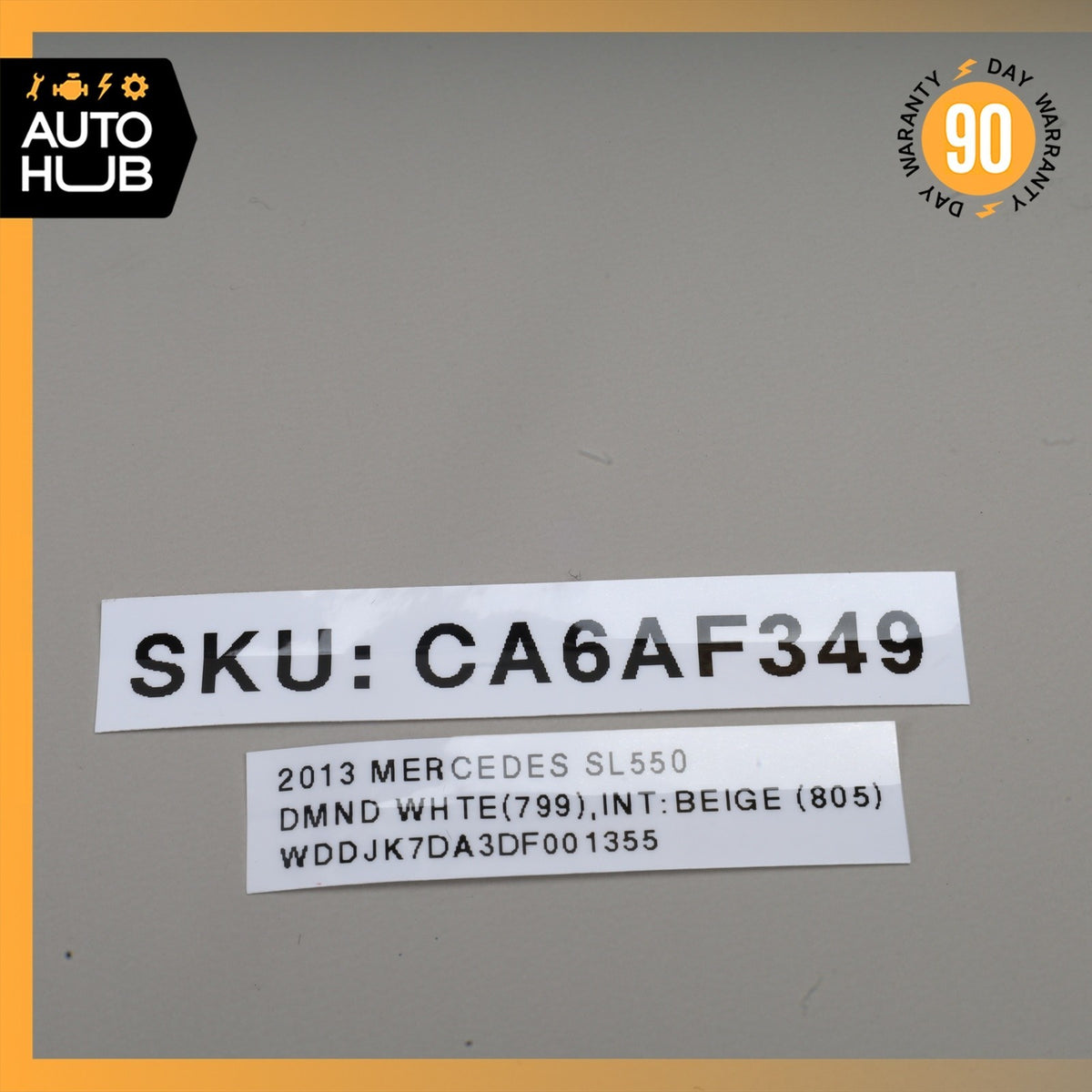 Mercedes R231 SL550 Door Airbag Left Driver Side 2318601502 OEM - photo 15