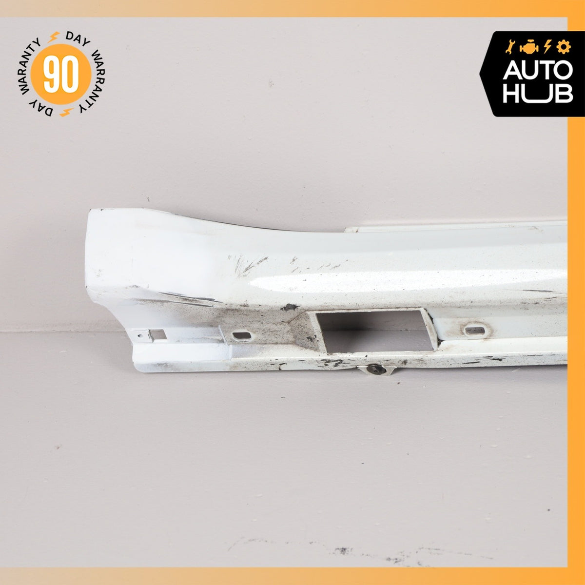 14-16 Porsche Panamera 970 Rocker Panel Side Skirt Left Side White OEM - photo 2